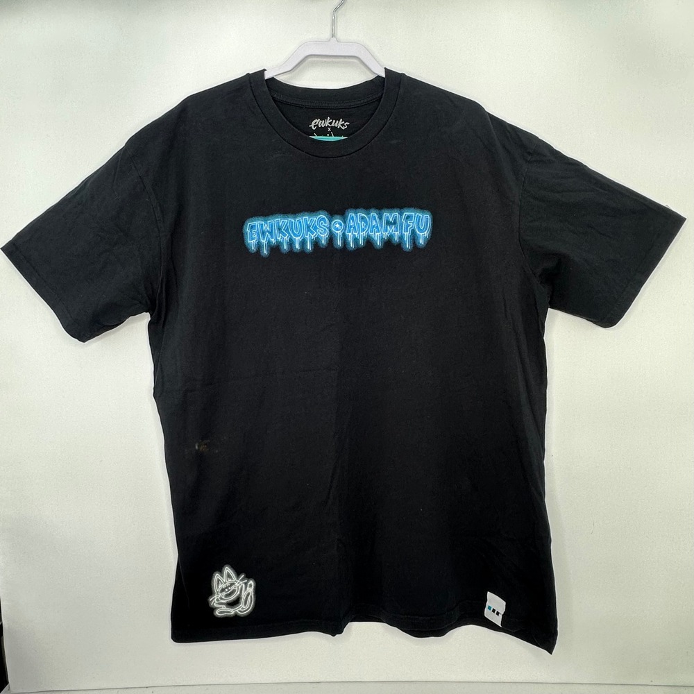 RARE Ewkuks x Adamfu Vegeta Tee XXL SUPER Pop-Up Dragon‎ Ball AAPI Anime LIMITED